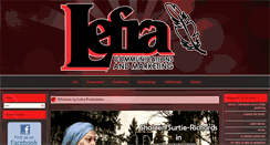 Desktop Screenshot of lefra.co.za
