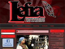Tablet Screenshot of lefra.co.za